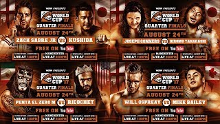 Pro Wrestling World Cup Quarter Finals LIVE [upl. by Ellenet741]