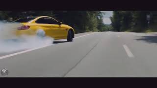 Zamil Zamil Yellow BMW Car Drift Video [upl. by Occer]