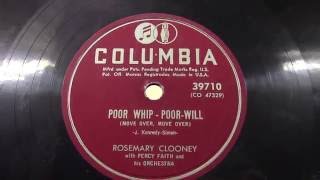 Rosemary Clooney Poor whippoor will 1952 [upl. by Adi274]