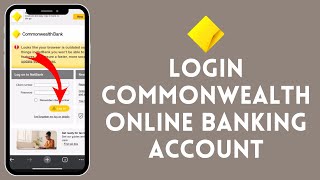 How to Login to CommBank Online Banking 2024  Commonwealth Bank Login [upl. by Bowe]