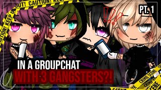 💣•Added to a groupchat with 3 Gangsters•⛓️ GLMM  Gacha mini movie pt 1🎥✨ [upl. by Llezniuq306]