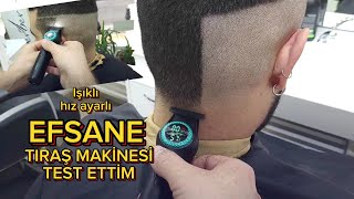 EFSANE TIRAŞ MAKİNESİ TEST ETTİM [upl. by Bigford]