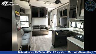 Stunning 2024 Alliance RV Valor Fifth Wheel RV For Sale in MarriottSlaterville UT  RVUSAcom [upl. by Kannry333]