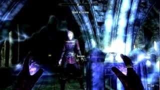 Skyrim 20 Dawnguard Chasing echoes  Stuck in Volkihar ruin Secret passage [upl. by Satterlee]