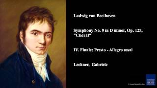 Ludwig van Beethoven Symphony No 9 in D minor Op 125 quotChoralquot [upl. by Assenab]