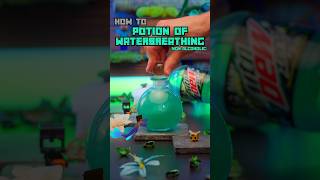 How To Make The Potion of Waterbreathing  NonAlcoholic Minecraft Drink potions minecraft [upl. by Cordell]