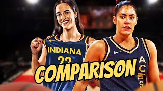 INDIANA FEVER CATILIN CLARK AND KELSEY PLUM COMPARISON WHO IS BEST [upl. by Merriman]