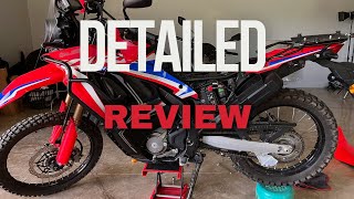 Uncovering The Honda Crf300 Rally A Detailed Review [upl. by Spielman]