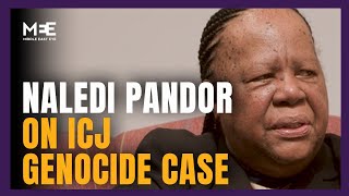 South African’s Dr Naledi Pandor on ICJ genocide case against Israel [upl. by Koah]