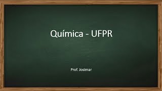 Revisão Véspera  UFPR 2025  Química [upl. by Zanlog]