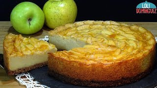 TARTA DE MANZANA MUY FÁCIL Loli Domínguez  Receta fácil Paso a paso Tutorial [upl. by Arob]