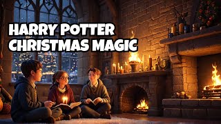 Heartwarming Christmas Scene at Hogwarts Magical Moments from Harry Potter [upl. by Hgielhsa]