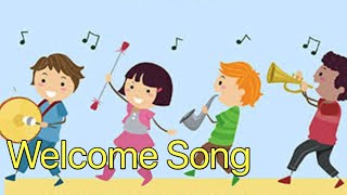 Welcome Song For School Function  Excellent Performance by Girls  Superb Show of cute performance [upl. by Anigue]