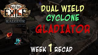 WEEK 1 update for CYCLONE GLADIATOR 50 DIV budget  Making DW Cyclone GREAT again Ep3 PoE 325 [upl. by Balch]