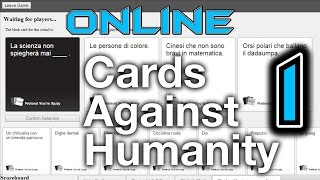 CARDS AGAINST HUMANITY Online 1 ESPLICITO  Pretend Youre Xyzzy [upl. by Aisayt]