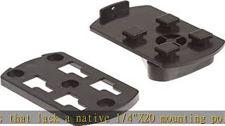 Monoprice Low Profile 22 lb Capacity Speaker Wall Mount Brackets Pair Black [upl. by Hamann]