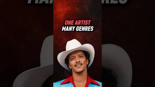 One artist many genres  Bruno Mars 🔥 Which genre did I forgot [upl. by Araminta]