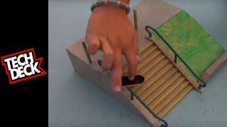 Tech Deck Tutorials Basic Street Tricks [upl. by Eram]