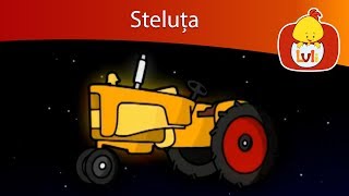 Steluța  Vehicule Motocicletă tractor tren pentru copii  Luli TV [upl. by Sawyer]