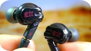 The Best China Earphones Moxpad X3 Sport Earphones Aliexpress Review 20142015 [upl. by Neeloj44]