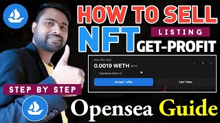 🤑 How To BuySell NFT On Opensea Full Guide In 7 Minutes  NFT Selling Process ✅ [upl. by Ancier]