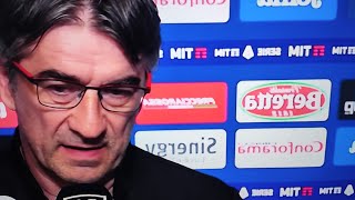 JURIC offende la storia Granata post Verona Torino 12quotPartita RUBATA società e tifosi mediocri [upl. by Jeminah]