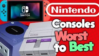 Ranking Every Nintendo Console [upl. by Derte]