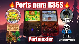 Ports para R36S🔥✅✅💯 [upl. by Gnad768]