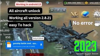 The GUNSHIP BATTLE Helicopter 3D 2821 Apk  Mod Full Android Link in description [upl. by Merissa]