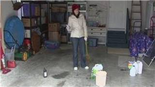 Housecleaning Tips  How to Clean Driveway Oil Stains [upl. by Werra]