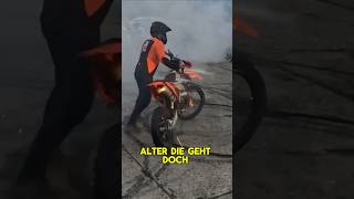 Motorrad fängt Feuer🔥🤯 bike fire motovlog [upl. by Ellord]