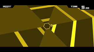 I paying Super hexagon THE HARDEST GAME [upl. by Auqenahs]