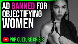 FKA Twigs Calvin Klein Ad BANNED Sparks OUTRAGE Over Double Standard [upl. by Ydeh244]