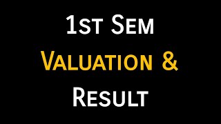 1st Sem Result amp Valuation Calicut University [upl. by Ydur777]