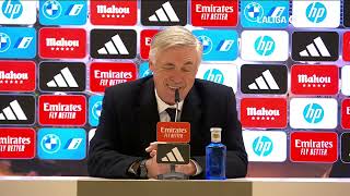 Ancelotti quotHa sido un partido completo en todos los aspectosquot [upl. by Enyrehtak587]