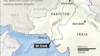 What is Thalweg doctrine Sir Creek dispute between India and Pakistan [upl. by Dmitri]