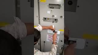 11KV switchgear Siemens AIS Rack out amp Earthing procedure [upl. by Edie]