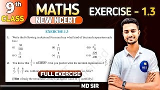 Class 9 Maths Chapter 1  Number System Solutions  Exercise 13 Q1 to Q9 [upl. by Nilat364]