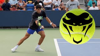 Carlos Alcaraz PERFECT Drop Shots in Slow Motion [upl. by Yeldarb708]