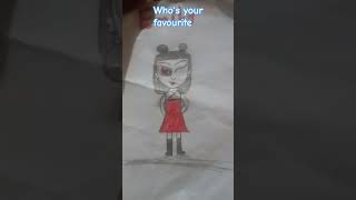 JennyBlue or SarahRedComment below art viral shortsfyppage shortvideos viralvideos [upl. by Asaeret418]