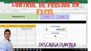 ¿COMO HACER UN SONDEO DE PRECIOS EN EXCEL  📊👷🏻‍♀️ [upl. by Kale]