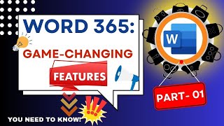 GameChanging Microsoft Word 365 Features You NEED to Know [upl. by Catharine885]