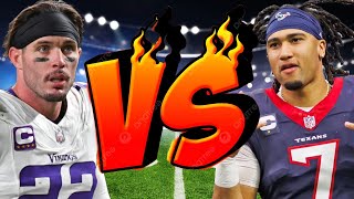 Vikings VS Texans Preview [upl. by Nnylyram]