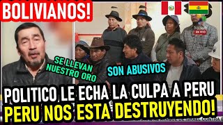 POLITICO BOLIVIANO DICE EL SOL PERUANO ESTA DESTRUYENDO LA ECONOMIA BOLIVIANA PERU TIENE LA CULPA [upl. by Sybille485]