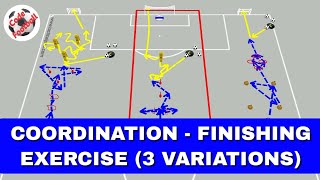 Coordination and finishing exercise 3 variations [upl. by Lorianne]