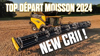 🤩 NEW CR11  TOP DÉPART MOISSON 2024  la  GROSSE MOISSONNEUSE de FRANCE 🟡😱 [upl. by Padriac]