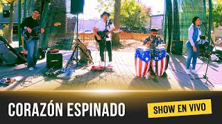 Enrique Zaldivar  Corazon Espinado  Cover  En Vivo latinmusic musicalatina latinartist [upl. by Daraj205]