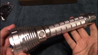 Convoy L6 Clear Flashlight Review [upl. by Leiad]