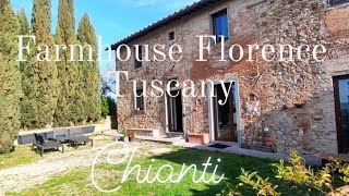 SALE CHIANTI Gorgeous FARMHOUSE FLorence Tuscany ITALY [upl. by Gilmour277]