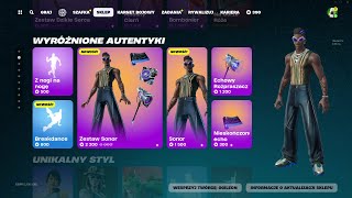 SKLEP FORTNITE 11022024 NOWY SKIN SONOR SUPERBOHATERKI BAGIENNA BOJOWNICZKA BREAKDANCE REX [upl. by Einttirb]